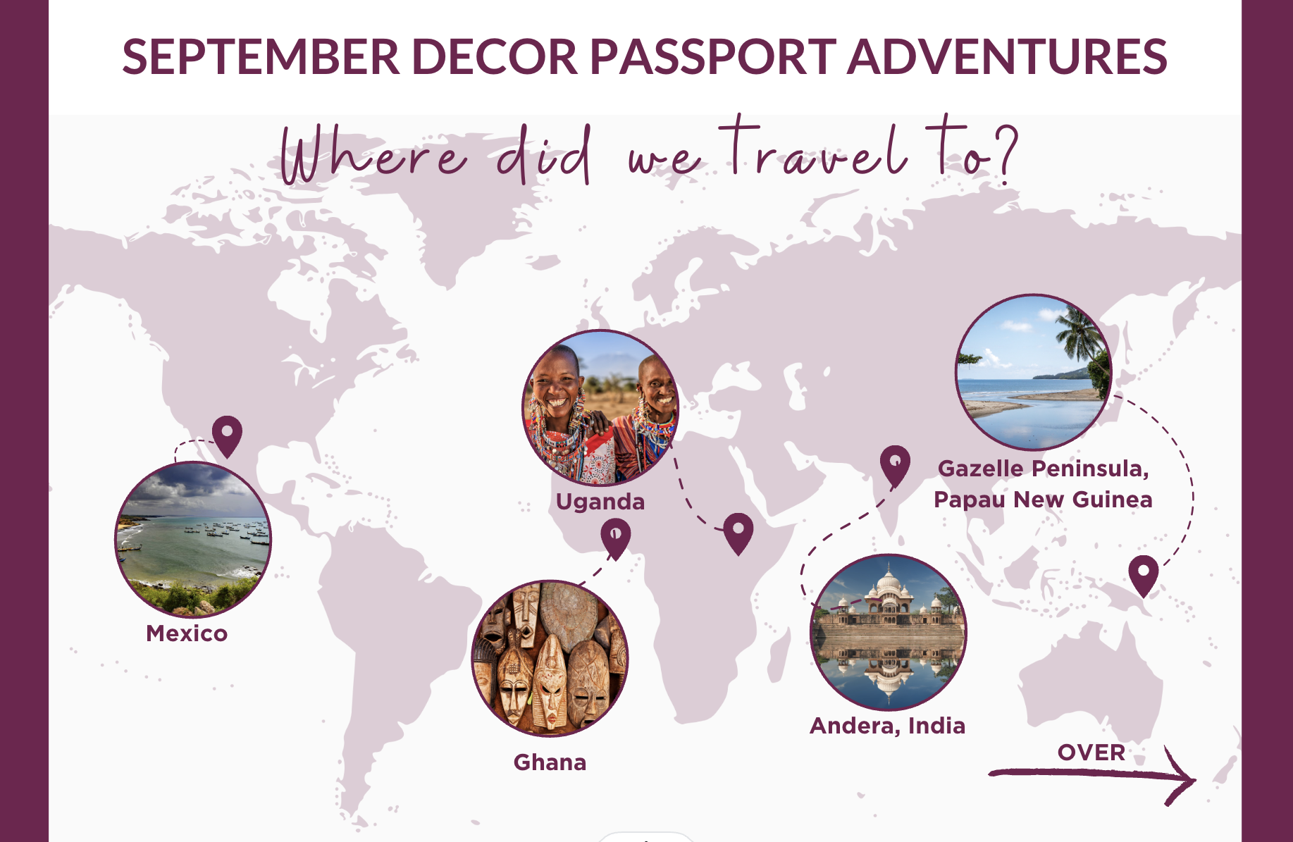 decor passport September locations